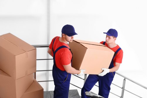 Office relocation setup with removal team in Croydon