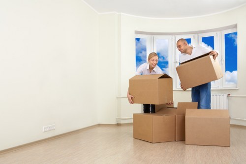 Local removals team handling flat moving logistics in Croydon