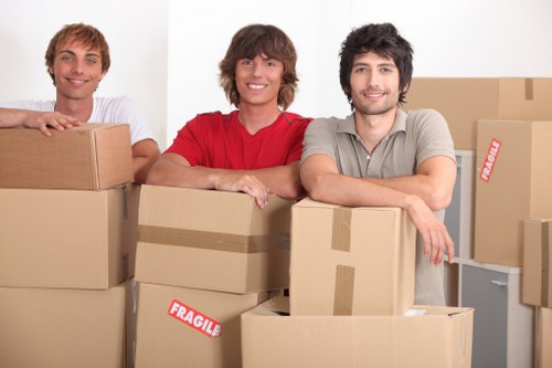 Packing and organising belongings before moving into Croydon self storage