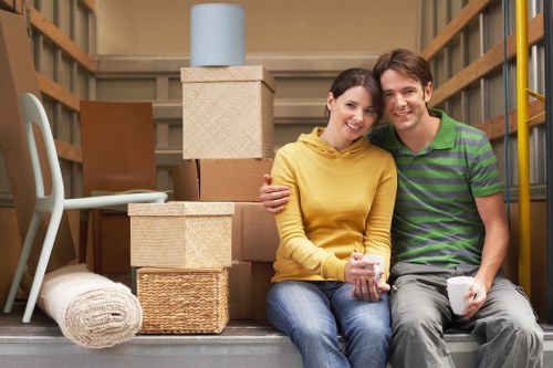 Organised storage unit for home belongings in Croydon