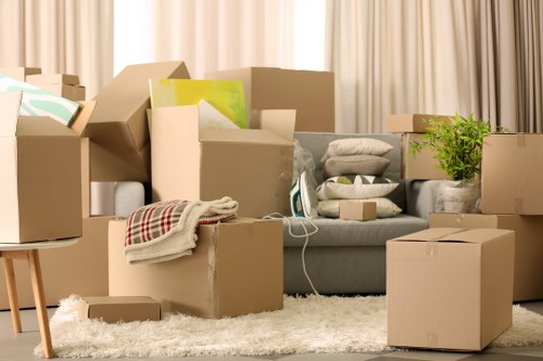 Secure off-site paperwork storage with labelled files and records